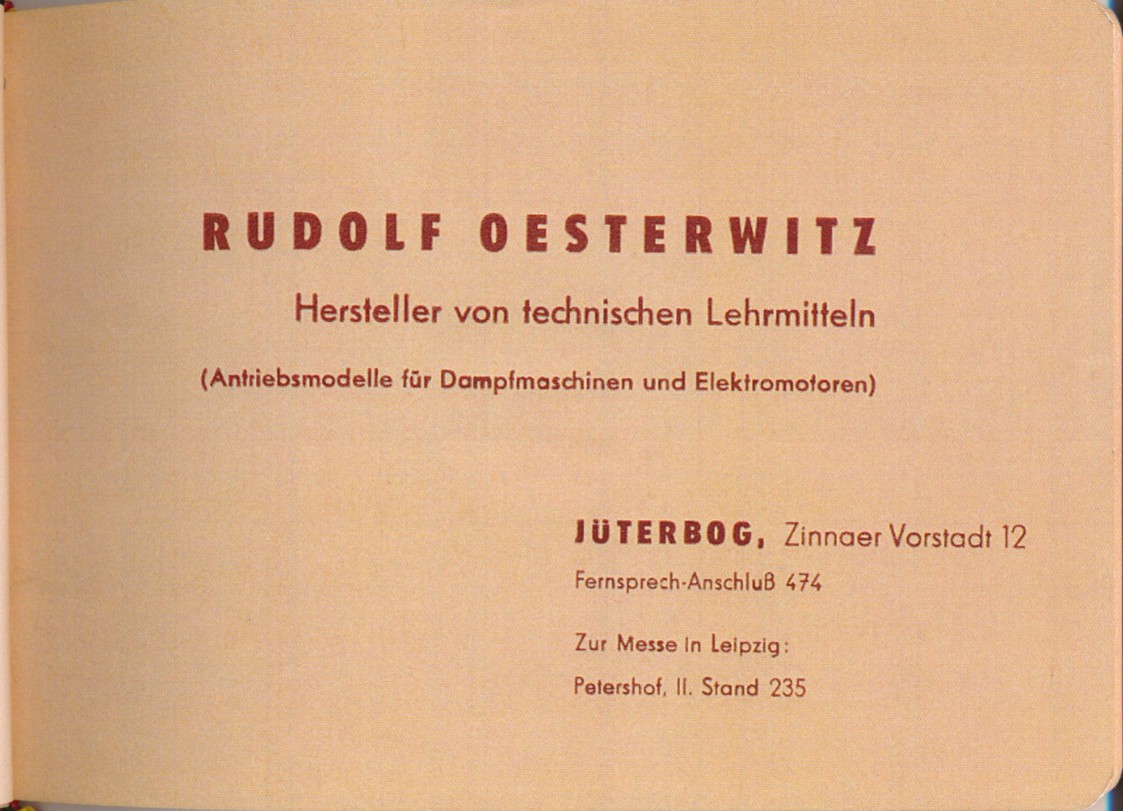 Oesterwitz Katalog Seite 2