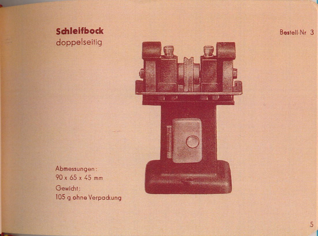 Katalog Oesterwitz Schleifbock